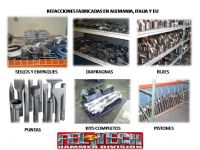 PUNTAS, BUJES, DIAFRAGMAS, PISTONES 
